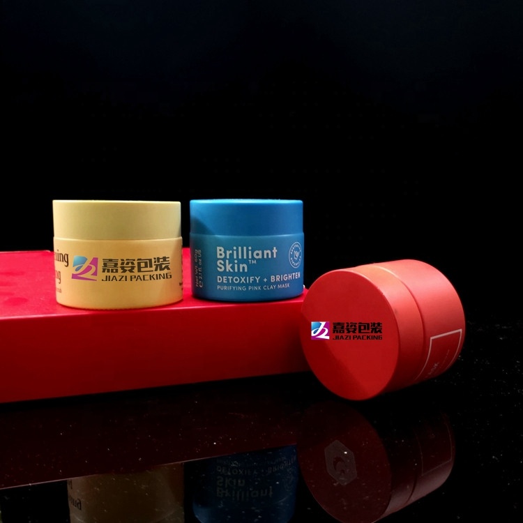 Luxury mask container cosmetic jars clay mask container