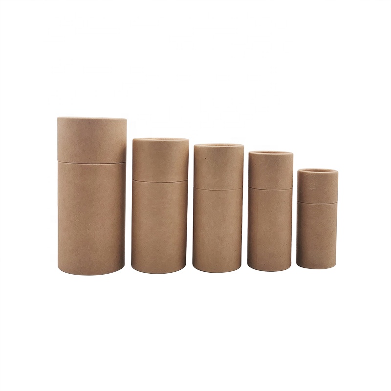 Luxury packaging tube cylindric 10ml 20ml 30ml 50ml 100ml fancy paper box custom design packaging