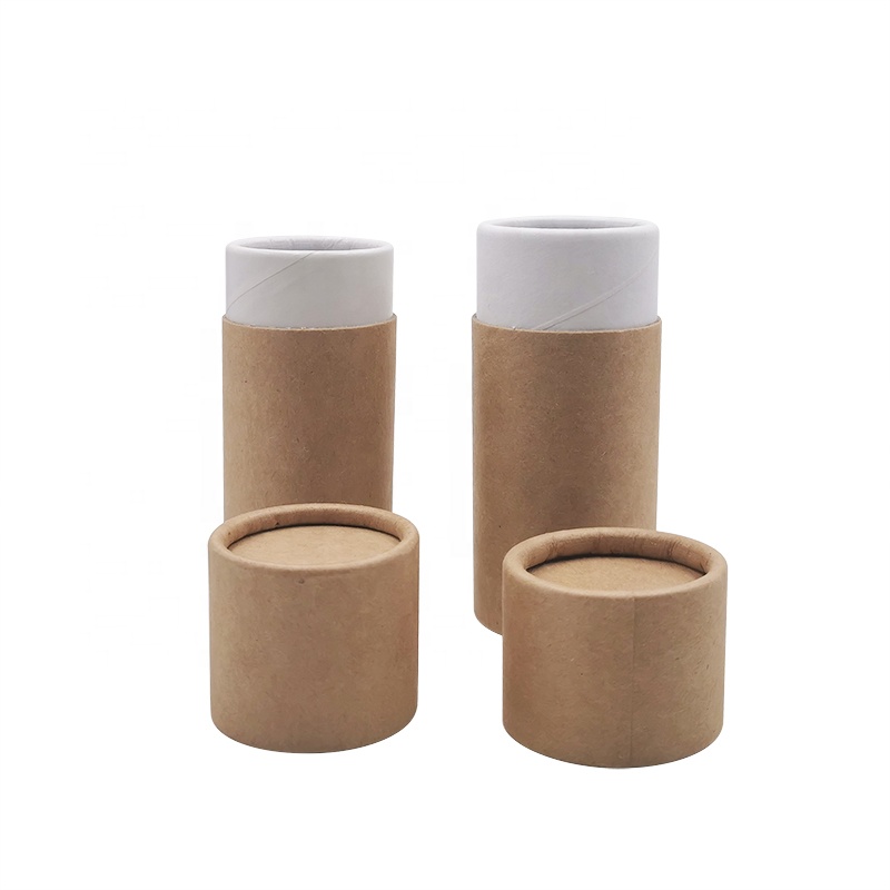 Luxury packaging tube cylindric 10ml 20ml 30ml 50ml 100ml fancy paper box custom design packaging