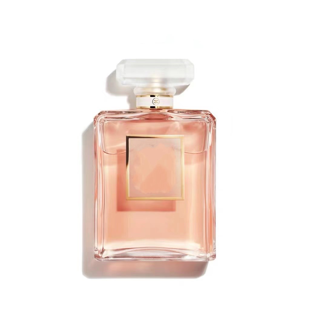 Luxury perfume bottle pump spray clear bottle