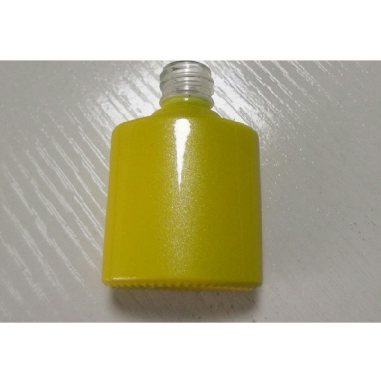 Luxury round empty nail polish bottle 15 ml use glass material mini empty gel nail polish bottle