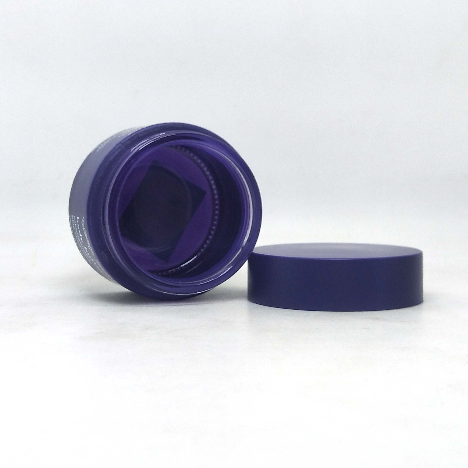 Luxury skincare body cream container packaging round glass cosmetic jar 20ml 30ml 50m