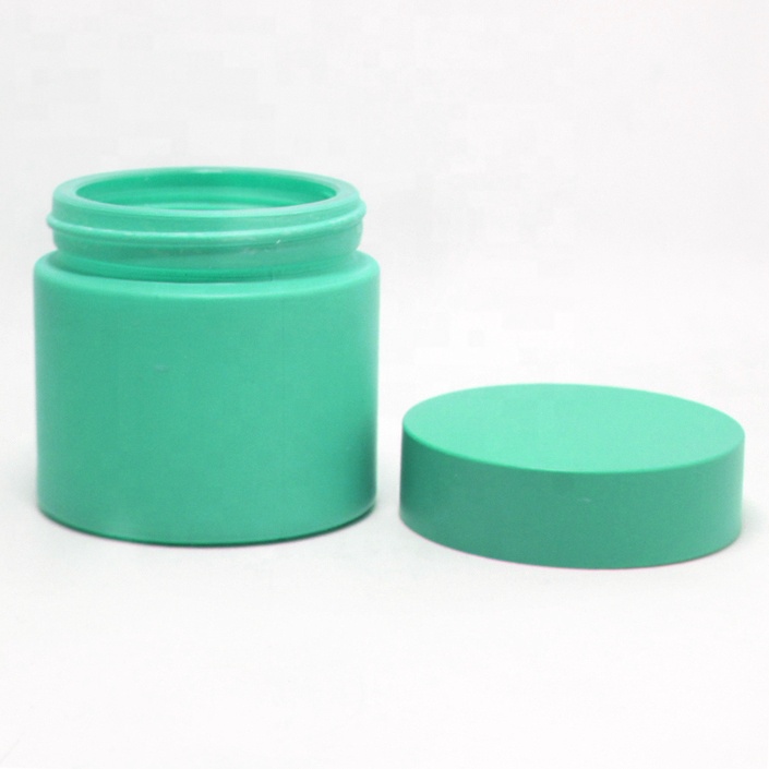 Luxury skincare packaging 30ML 50ML 100ml round cosmetic Glass Cream Jars With screw lid