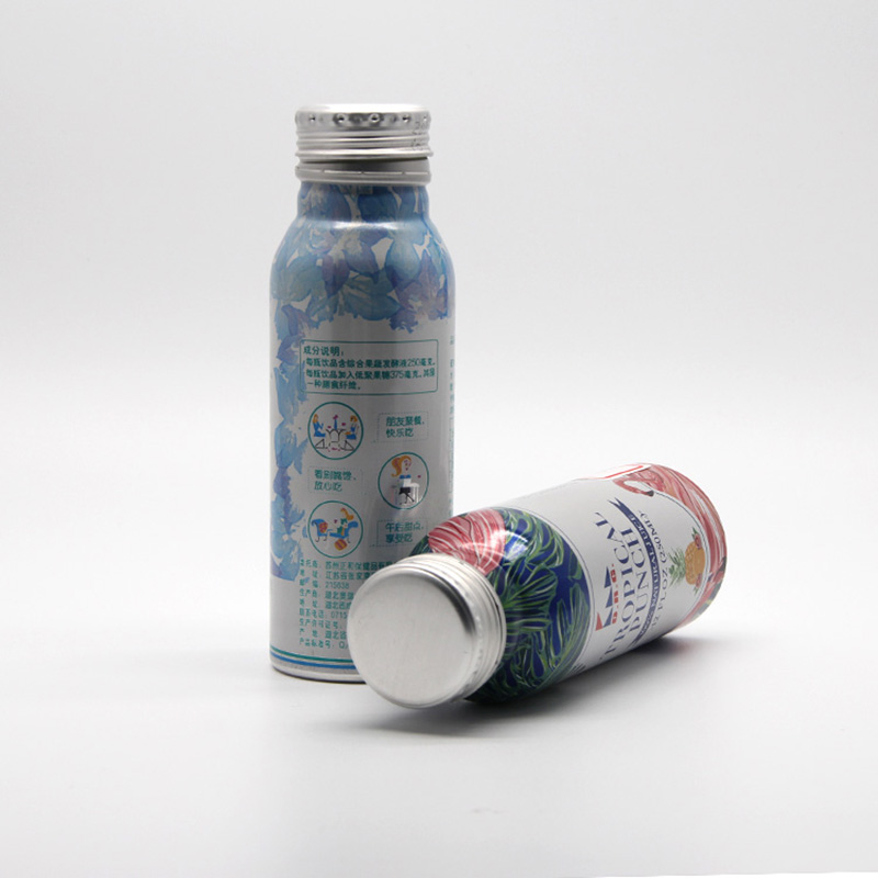 Luxury small 16oz unique yogurt milk tea bottle soy milk juice beverage bottle