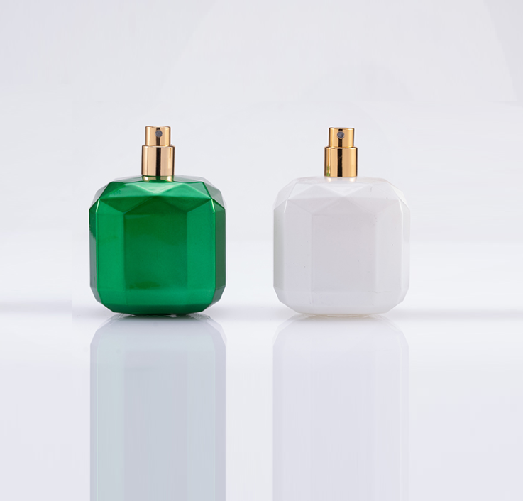 Luxury square 30ml perfume bottle glass