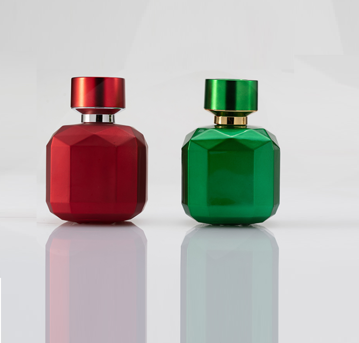 Luxury square 30ml perfume bottle glass