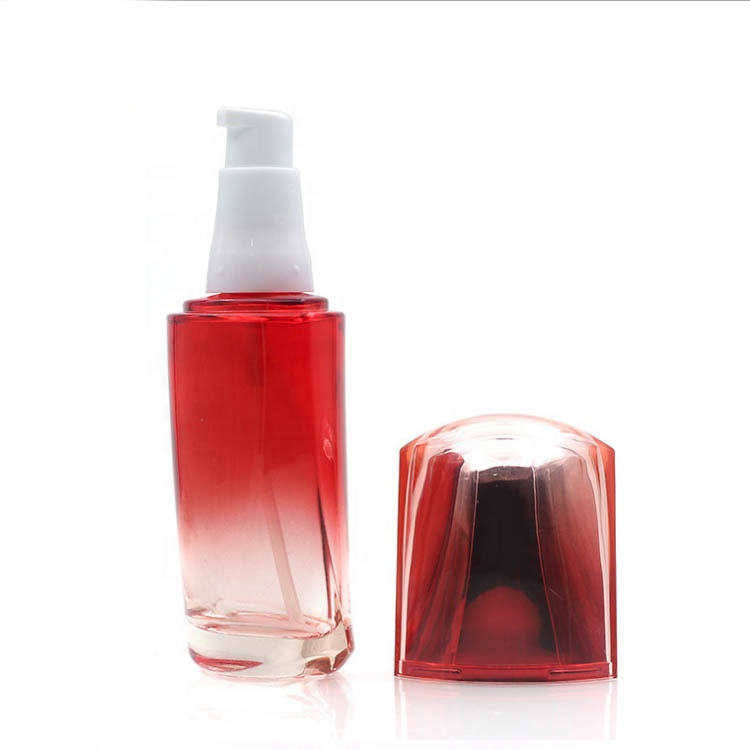 Luxury vacuum sealing machine cosmetic jar with lid lotion bottle 50g 30g 100ml and 120ml