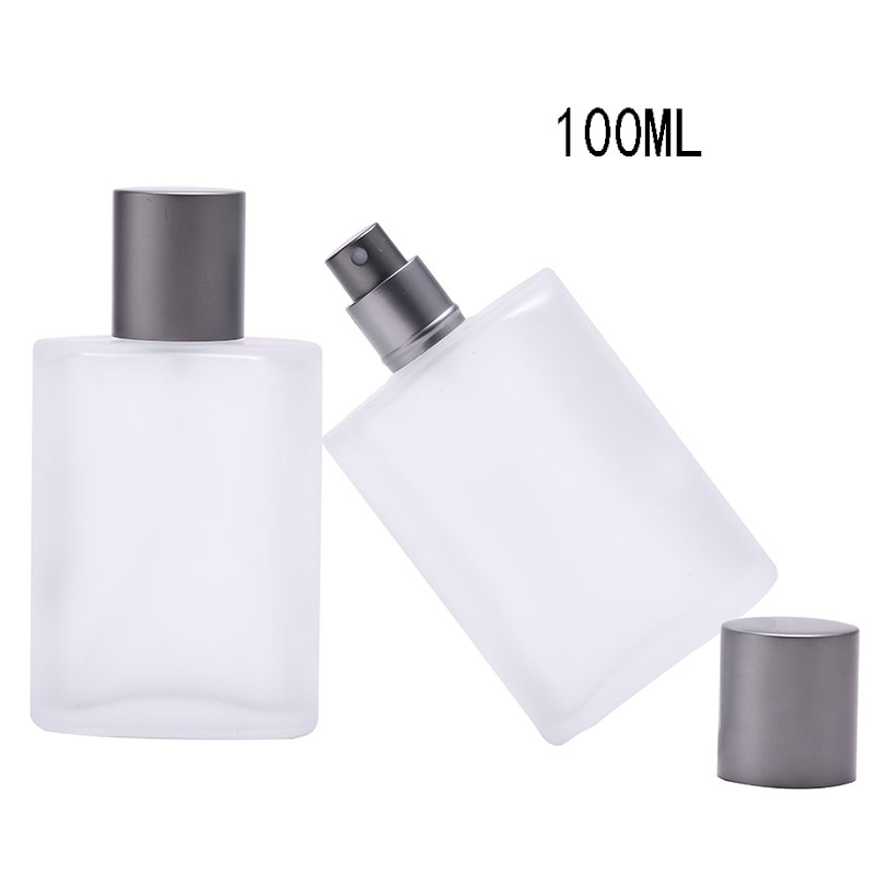 Luxury wholesale Square Flacon spray car 30Ml 50Ml 100Ml Empty Glass Perfume Bottles