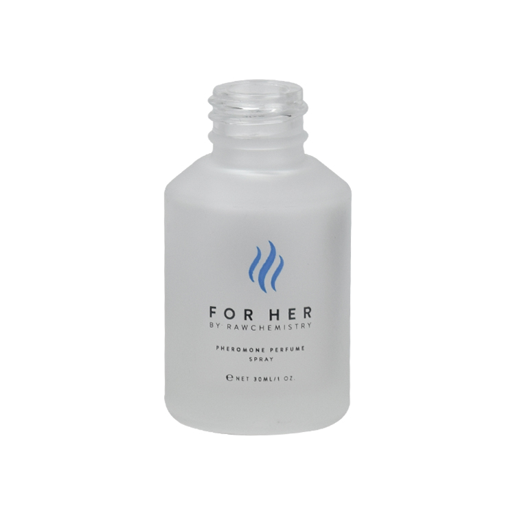 Luxury wholesale empty cosmetic packaging 1oz 2oz 15ml 30ml 60ml 100ml clear frosted serum cream glass lotion pump bottle