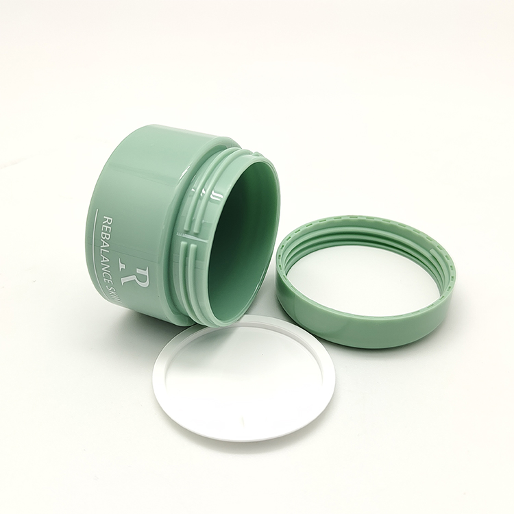 MIG 5,10,20,30,50g Cosmetic Cream Round Shaped Plastic Cream Jar Can Customized Color and Logo