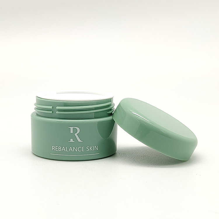 MIG 5,10,20,30,50g Cosmetic Cream Round Shaped Plastic Cream Jar Can Customized Color and Logo