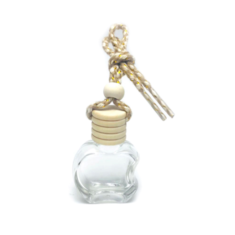MIG Packaging 5 8 10 ml Car Perfume Glass Bottle Empty Diffuser Bottle with Wooden Cap