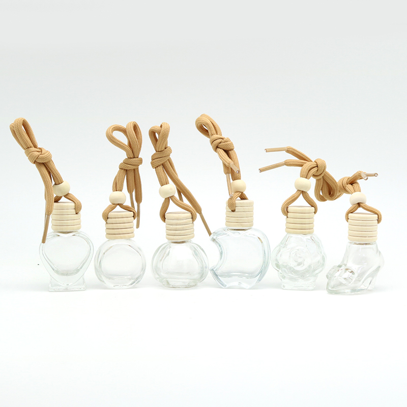 MIGPACK Empty Perfume Bottle Car Hanging Pendant Home Decor 10ml Round