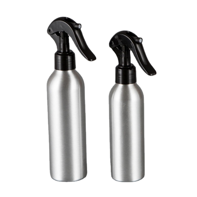 MIKENDA Manufacturer Factory Price Black Silver Aluminum Spray Bottles 250ml 500ml 1000ml
