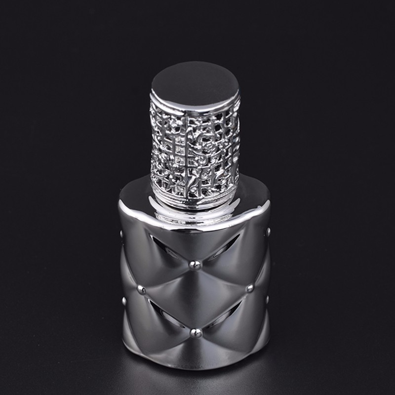 MUB - 10ml Refillable UV Glass Perfume Bottle With Essential Oils Stylish Flacon Vide Cosmetique With Package