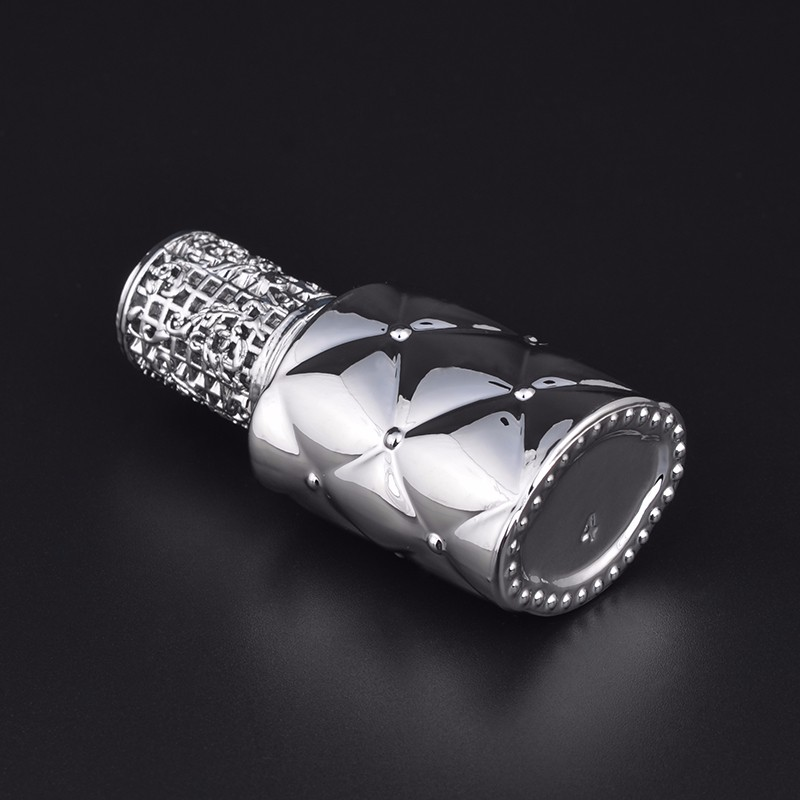 MUB - 10ml Refillable UV Glass Perfume Bottle With Essential Oils Stylish Flacon Vide Cosmetique With Package