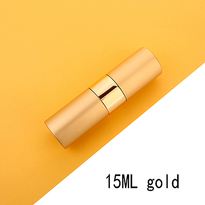 MUB 15ML Portable Mini Aluminum Refillable Spray Perfume Bottle Empty Cosmetic Containers Atomizer For Traveler