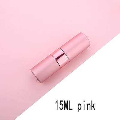 MUB 15ML Portable Mini Aluminum Refillable Spray Perfume Bottle Empty Cosmetic Containers Atomizer For Traveler