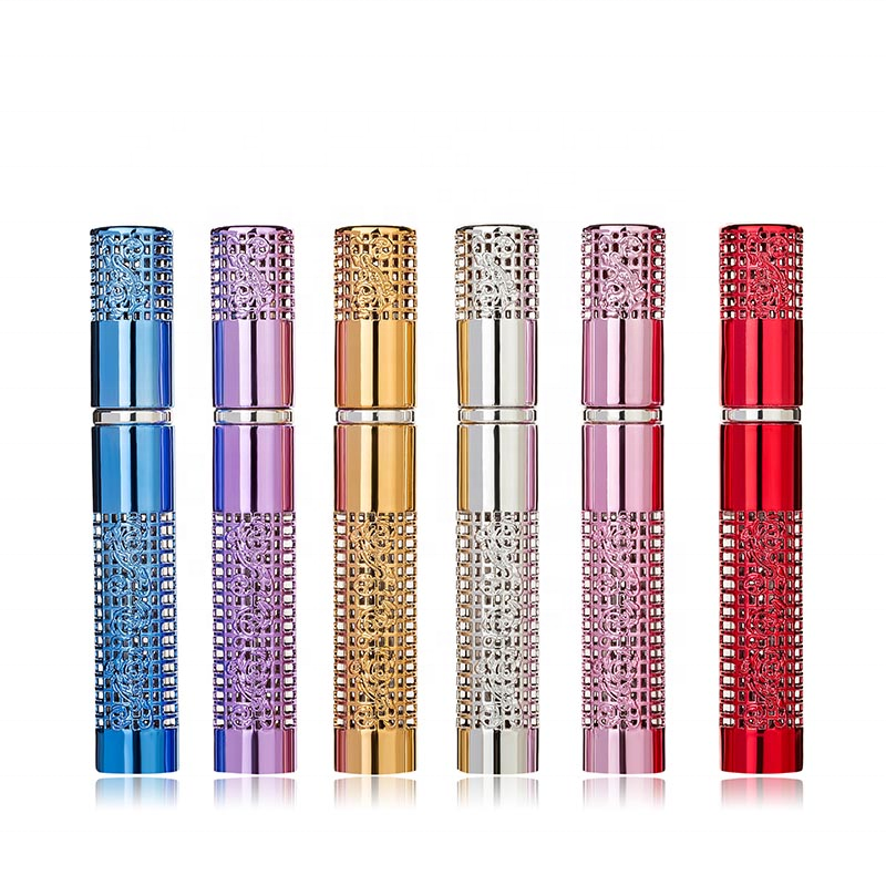 MUB 5ML Portable Refillable Perfume Atomizer Spray Bottles New Design Empty Metal Perfume Spray Bottles Wholesale