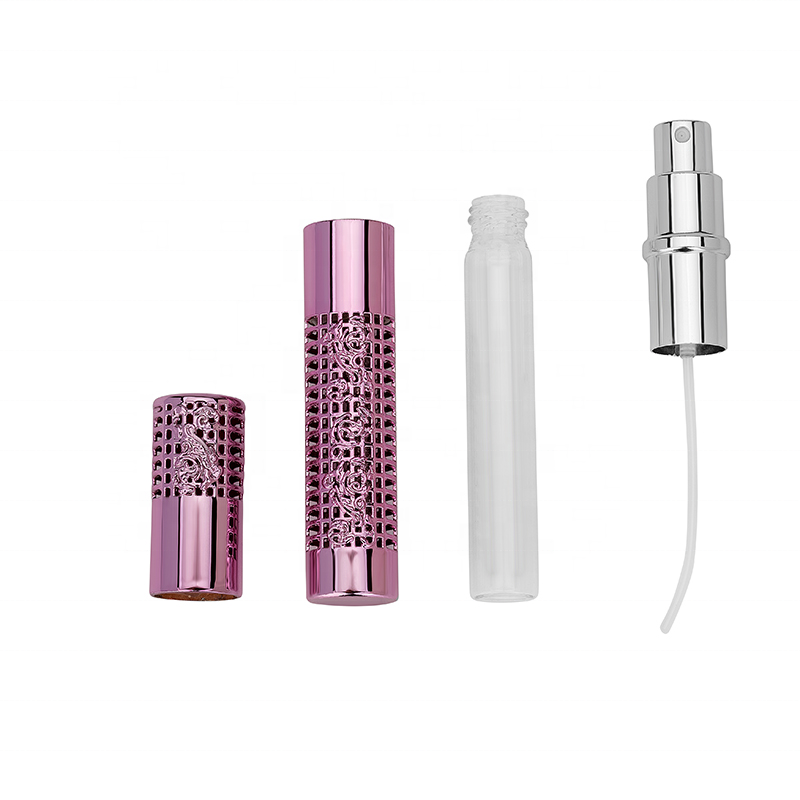 MUB 5ML Portable Refillable Perfume Atomizer Spray Bottles New Design Empty Metal Perfume Spray Bottles Wholesale