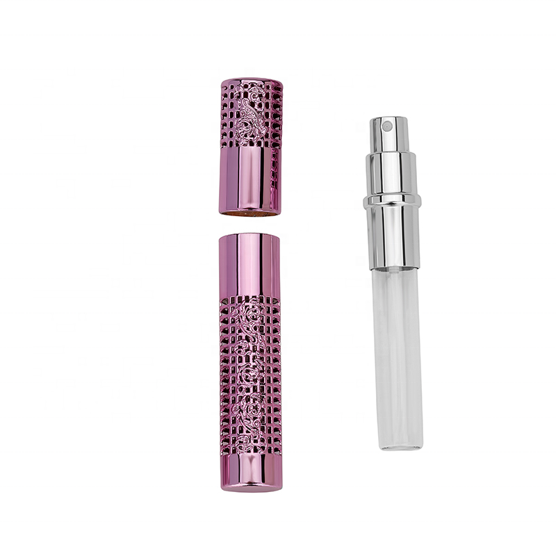 MUB 5ML Portable Refillable Perfume Atomizer Spray Bottles New Design Empty Metal Perfume Spray Bottles Wholesale