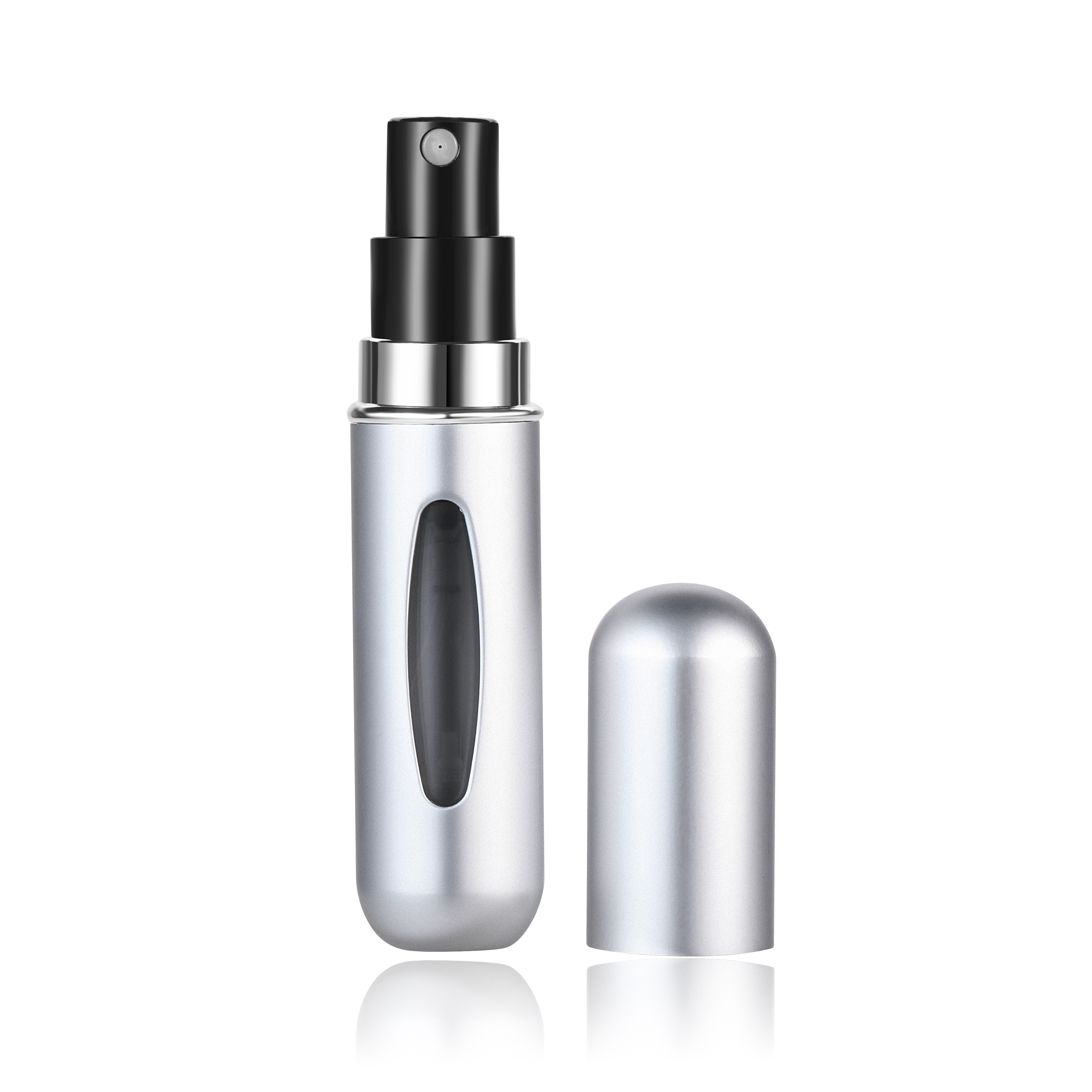 MUB Aluminum 5ml travel size Portable Atomizer Bottle Travel Refillable Perfume Spray 5ML Perfume Spray container