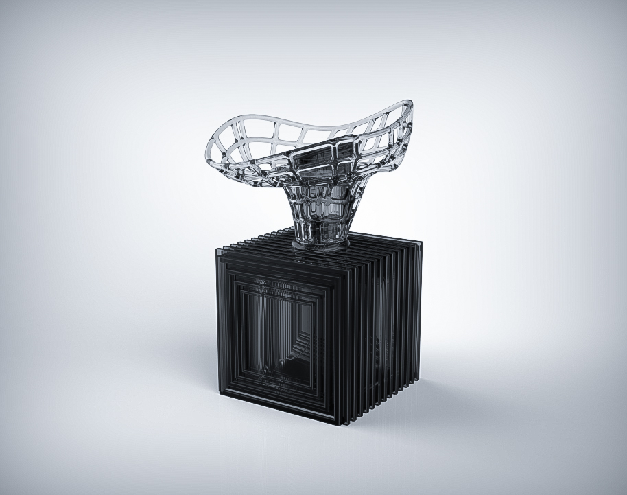 MUB Excellent Concept Design Series 50ml 100ml black crimp perfume bottle with hollow cap high quality parfum glass bottles