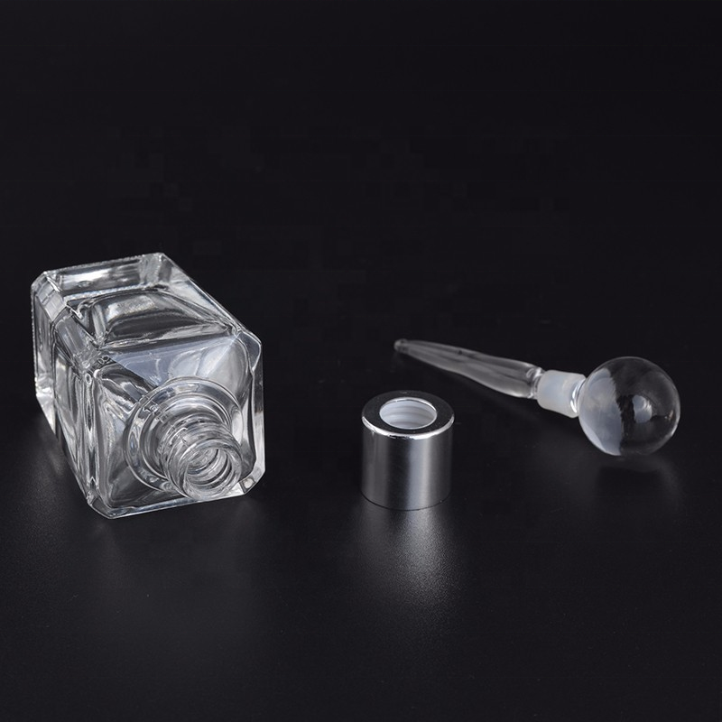 MUB - Fashion Portable Mini Glass Dropping Bottles 15ml Personality Empty Essential Oils Perfume Bottle