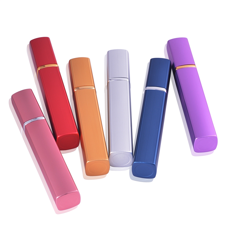 MUB Mini 12ml cosmetic travel bottle aluminium refillable perfume spray atomizer & travel aluminum perfume bottle