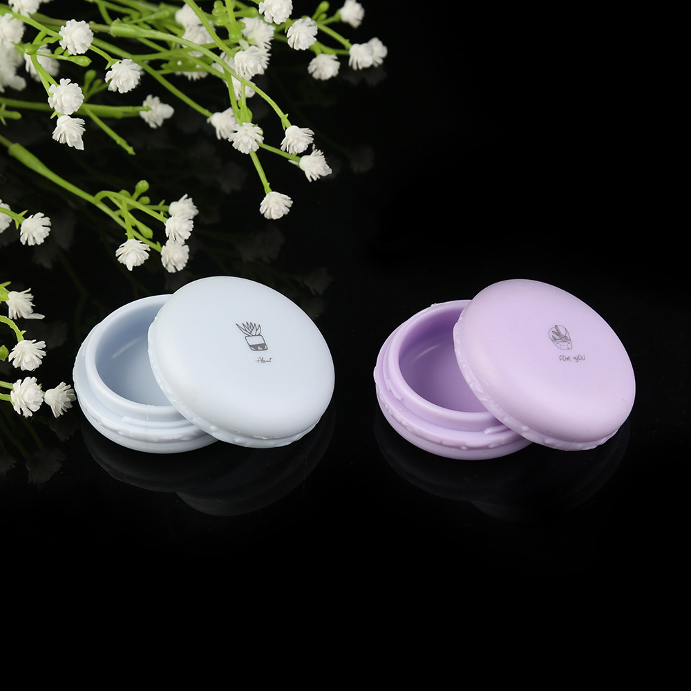 Macarons cute refillable cream jar 3ml 5ml 10ml 15ml 20ml colorful luxury jar cream