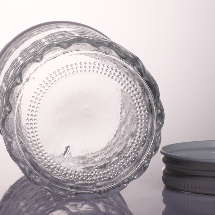 Machine Blown Kitchen Use Honey Jam Glass Jar
