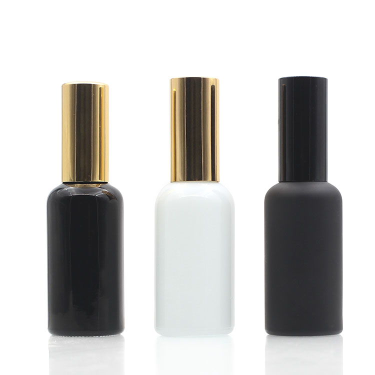 Made In China Matte Black 100ml Glass Bottle With Gold Find Mist Sprayer Bottle