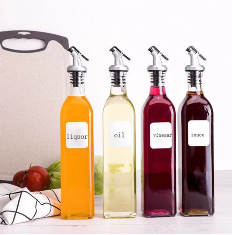 Made In China Superior Quality Oils 500ml 250ml Olive Oil Glass Bottle For