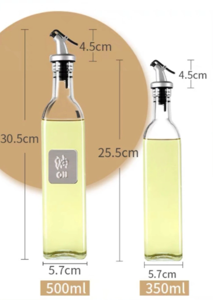 Made In China Superior Quality Oils 500ml 250ml Olive Oil Glass Bottle For