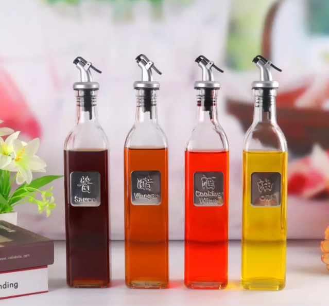 Made In China Superior Quality Oils 500ml 250ml Olive Oil Glass Bottle For