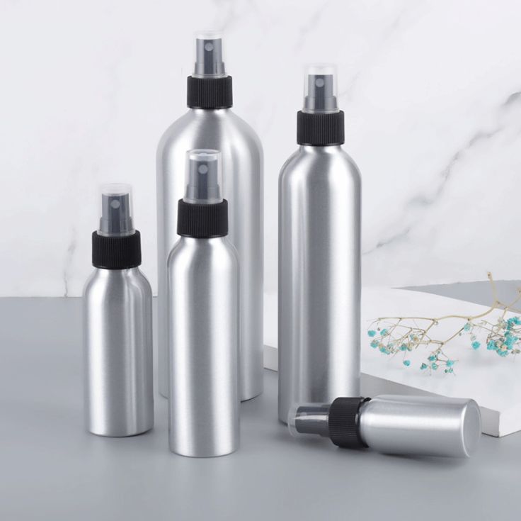 Made in China 50ml shampoo bottle and custom spray bottles 2.5 oz aluminum