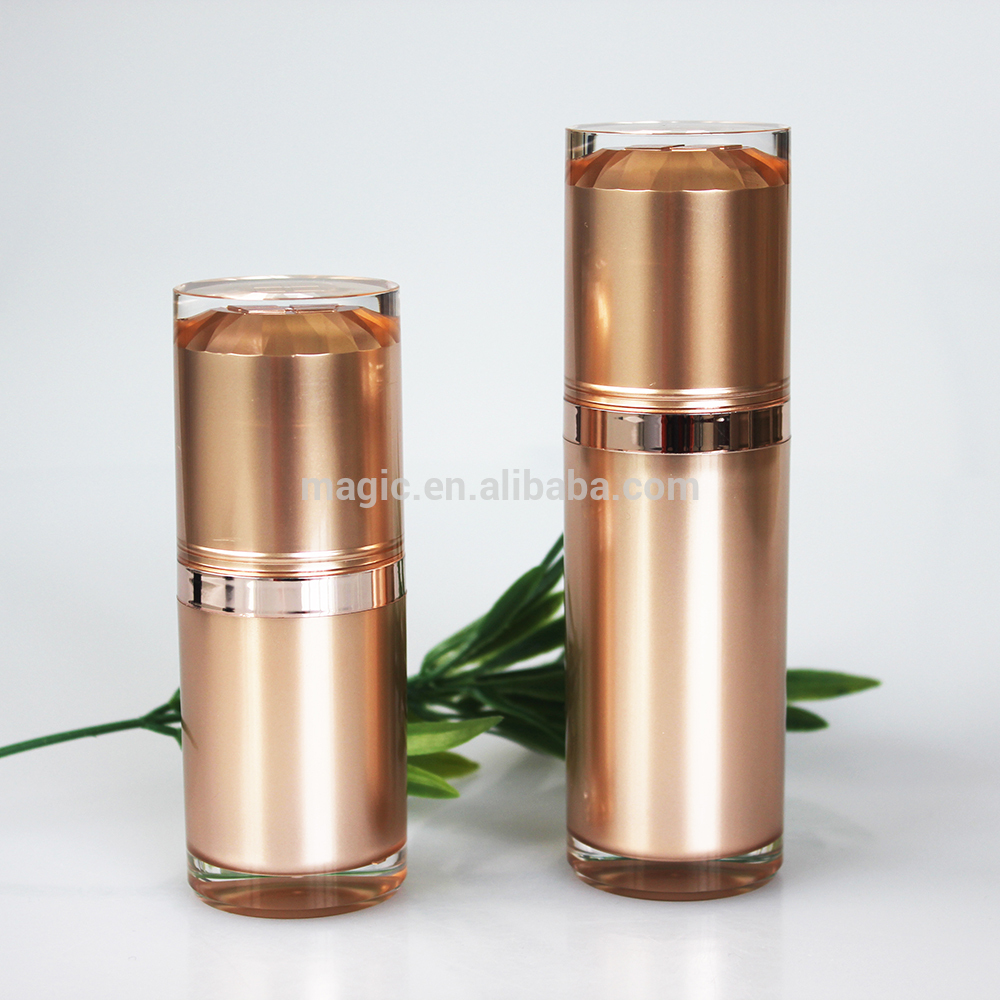 Magicpack Luxury acrylic lotion bottle, cosmetic airless cream bottle