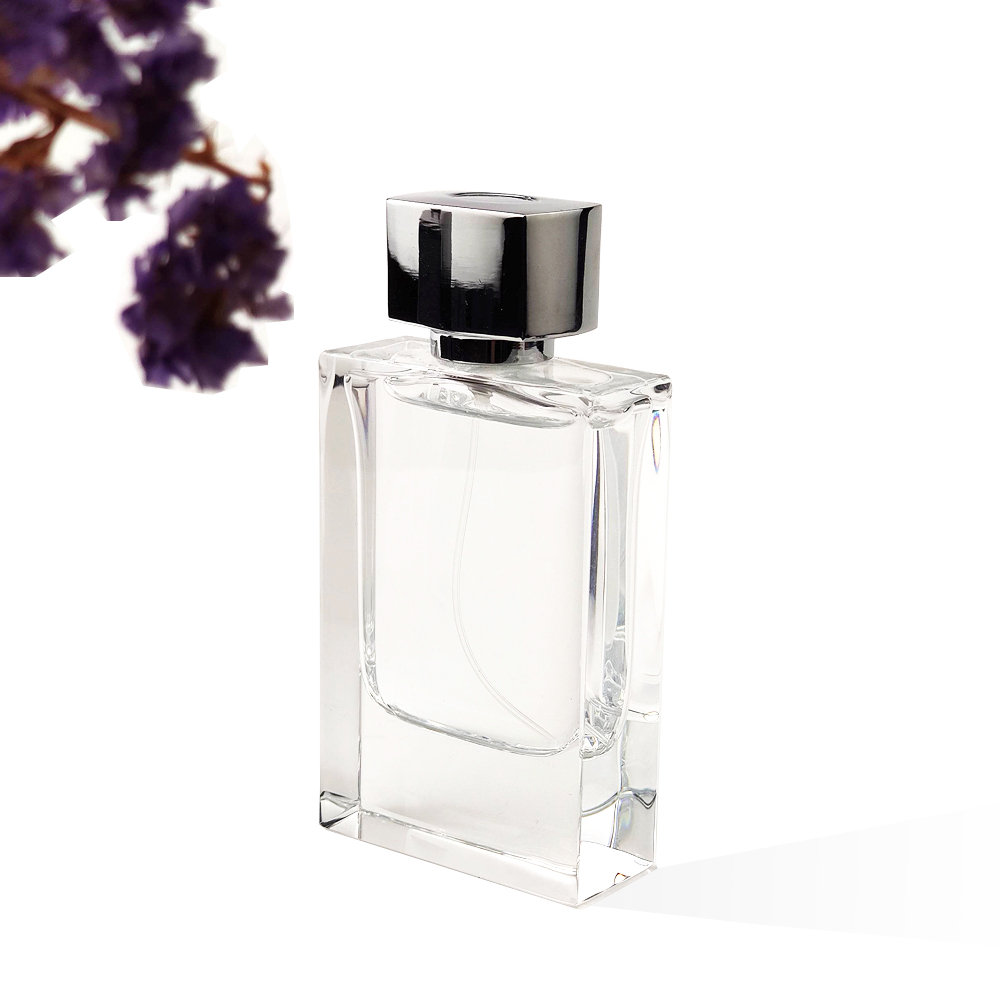 Make your own perfume brand packaging fancy customizable pattern printing glass perfume bottle