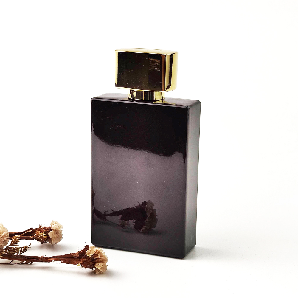 Make your own perfume brand packaging fancy customizable pattern printing glass perfume bottle