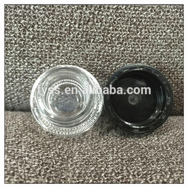 Makeup beauty girl top sale empty glass fancy 3g eye cream jar