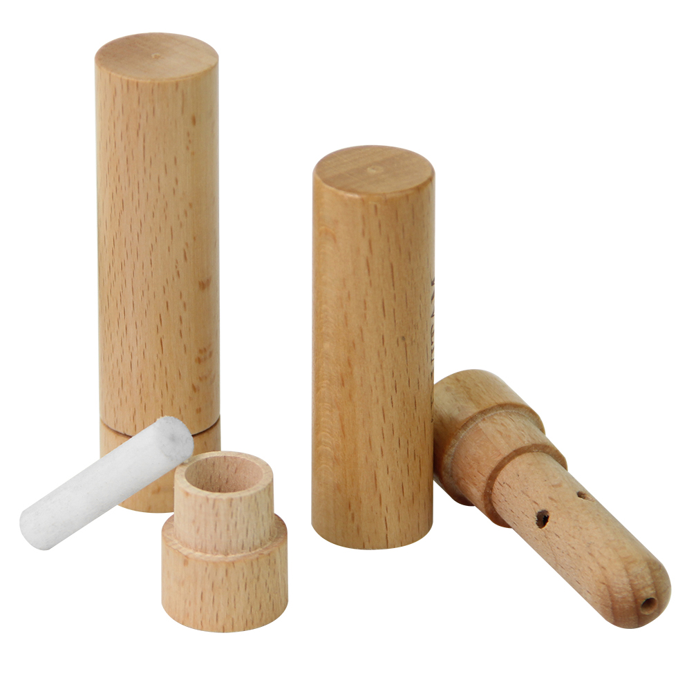 Manufacture Friendly Materials Bamboo Inhaler Bottle Mini For Aromatherapy Essential Oil Diffuser