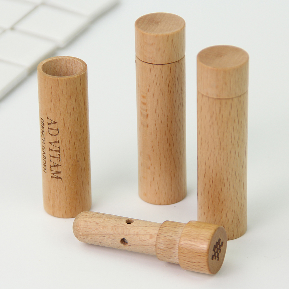 Manufacture Friendly Materials Bamboo Inhaler Bottle Mini For Aromatherapy Essential Oil Diffuser