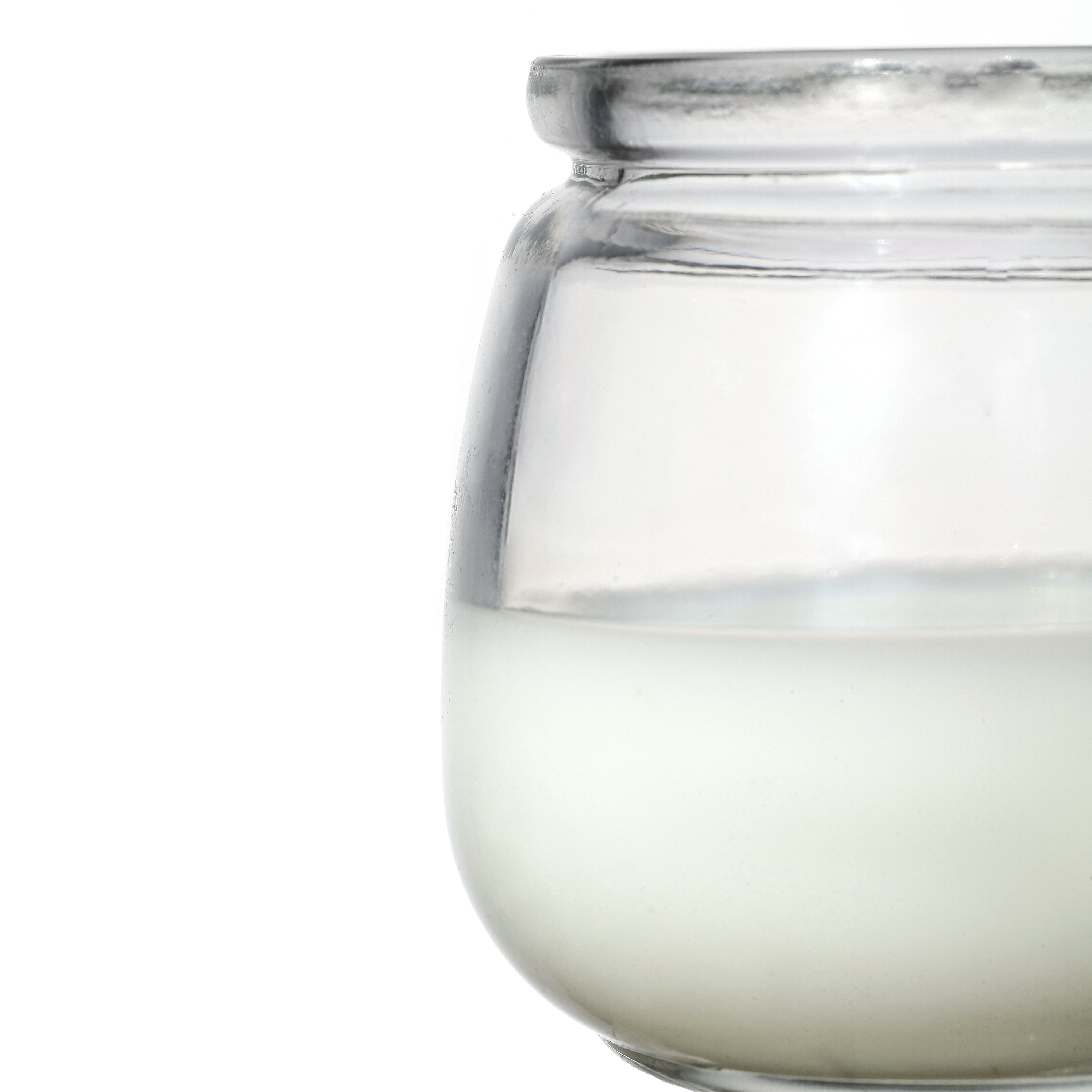 Manufacture Glassware Empty Round Customizable Pudding Glass Jars Food