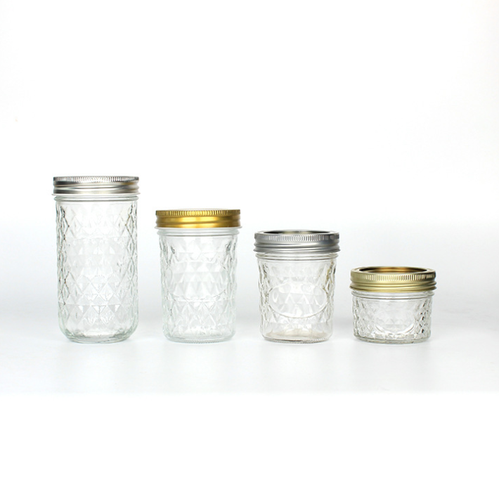 Manufacture Hot Sale High Quality Eco-Friendly Clear Empty Glass Jars and Bottles