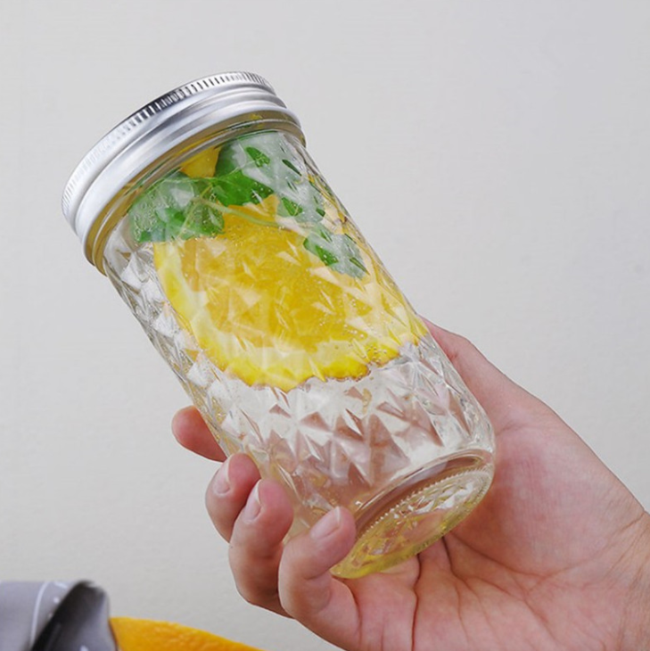 Manufacture Hot Sale High Quality Eco-Friendly Clear Empty Glass Jars and Bottles