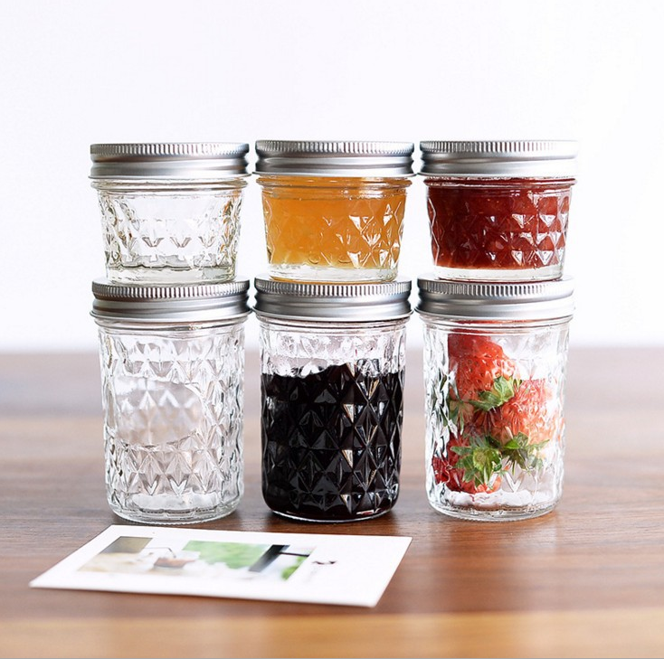 Manufacture Hot Sale High Quality Eco-Friendly Clear Empty Glass Jars and Bottles