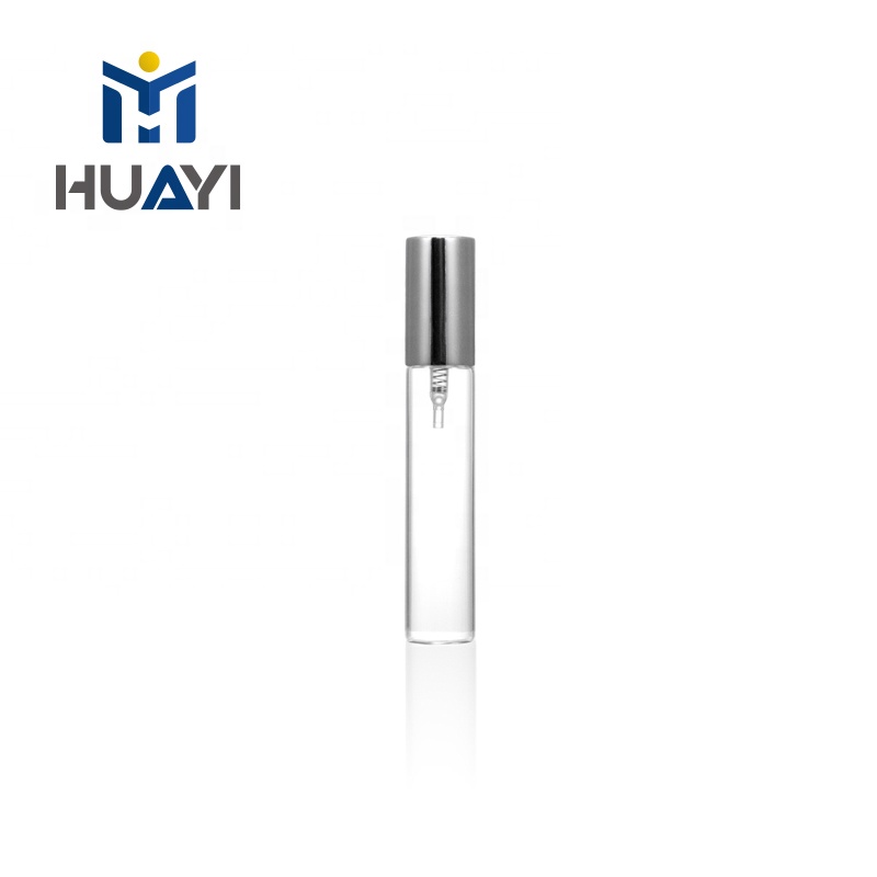 Manufacture Hot sale 10ml 15ml 20ml 30ml tubular glass vial spray perfume glass vials