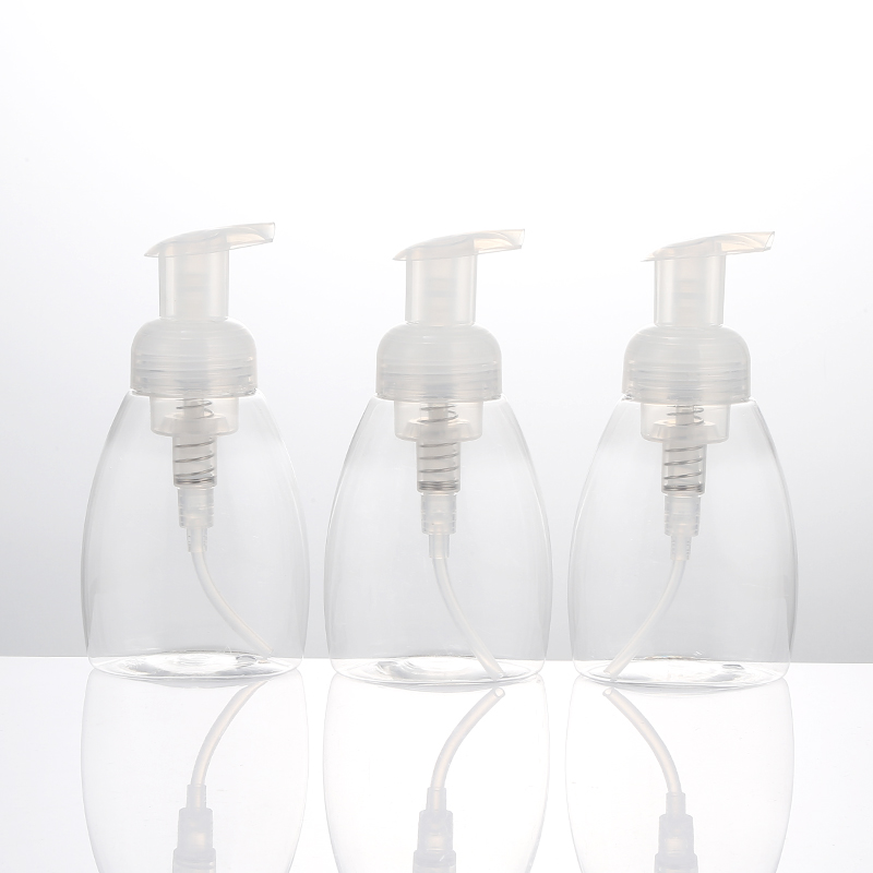 Manufacture Professional 250ml Shampoo Plastic Bottles With Lids