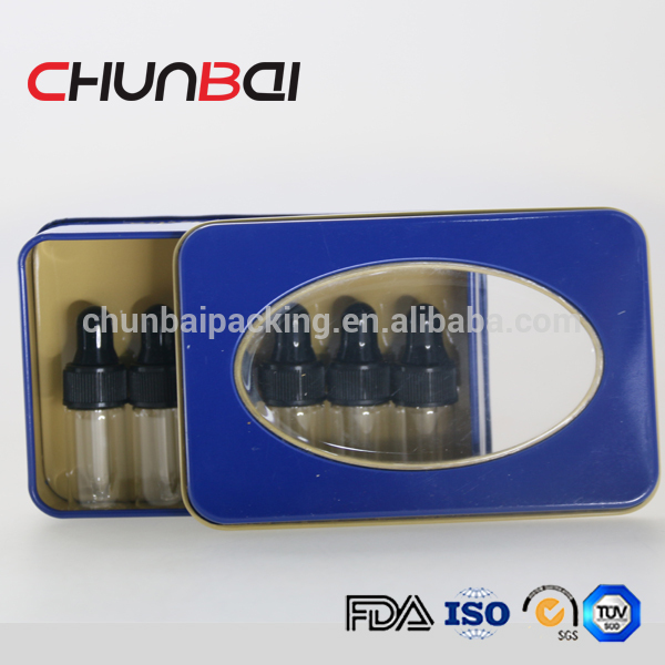 Manufacture glass dropper bottle E Liquid 10Ml Glass Vial With Box