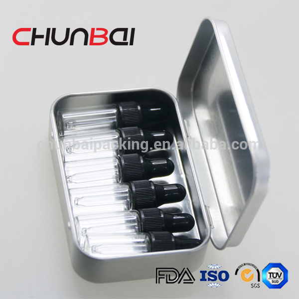 Manufacture glass dropper bottle E Liquid 10Ml Glass Vial With Box